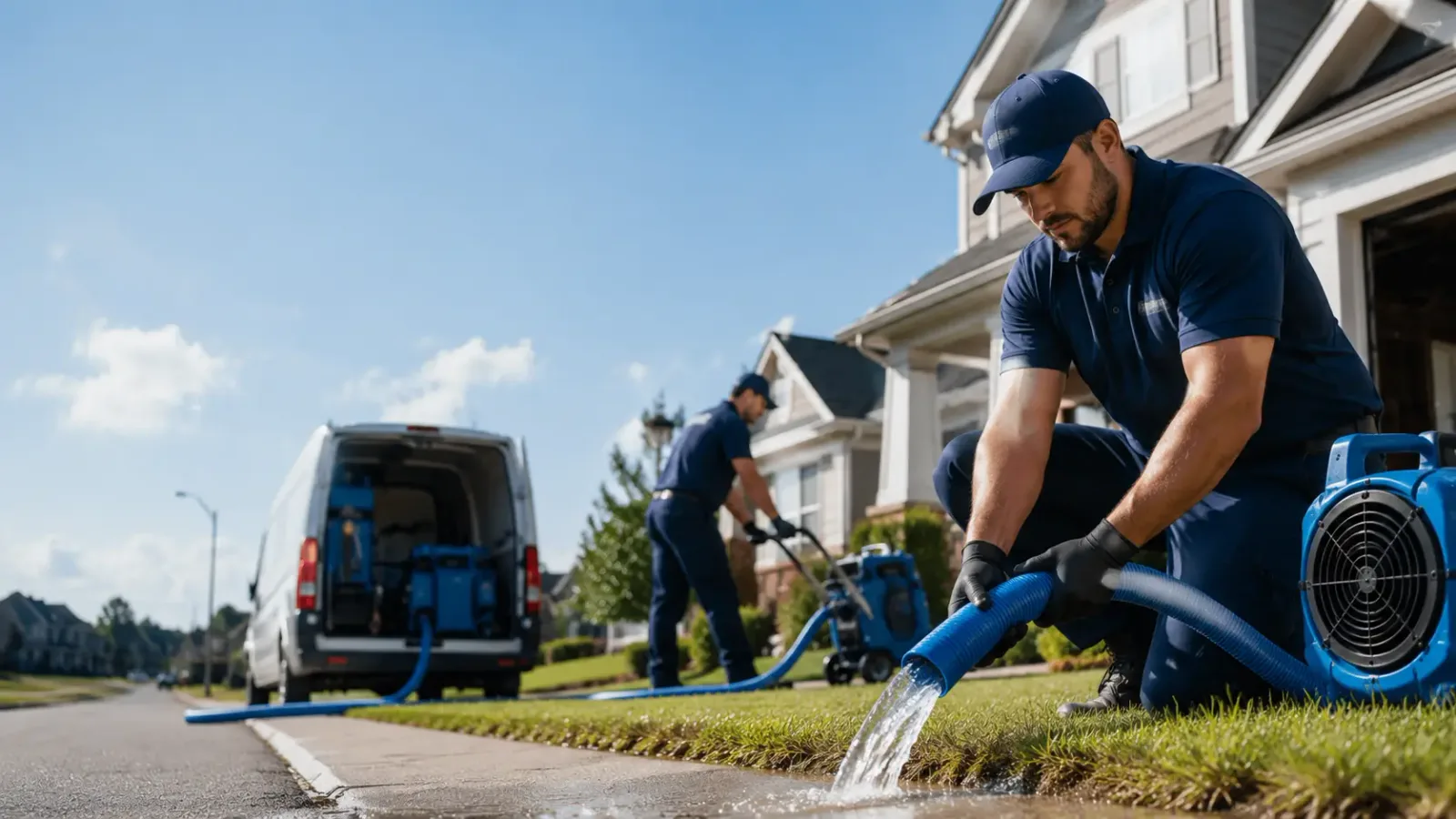 Flood Damage Restoration in Hubbell, MI